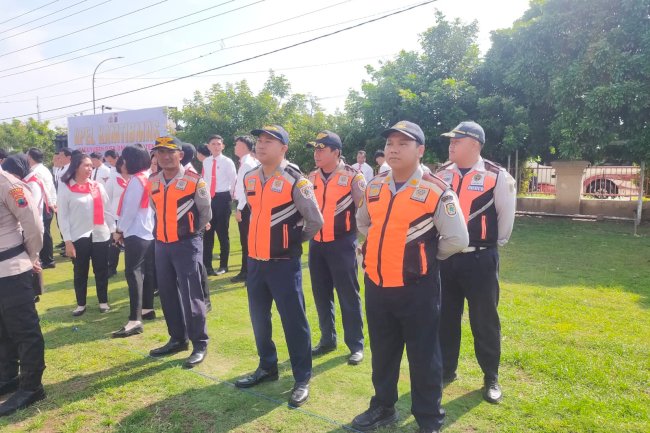 Dishub Klaten Hadir dalam Apel Kamtibmas Ojek Online, Kuatkan Sinergi untuk Keselamatan dan Ketertiban Transportasi Online di Klaten!