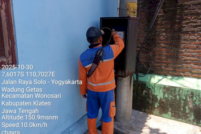 ⚡Darurat Infrastruktur! Tim PJU Klaten Respons Cepat Perbaikan Jaringan Listrik Terbakar di Jalan Lintas Solo-Yogyakarta