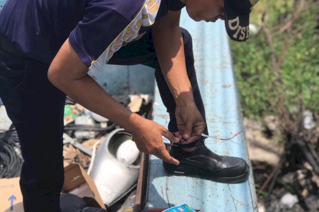 Keselamatan Berkendara Prioritas! Dishub Klaten Pasang Warning Light di Pertigaan Pasung Wedi