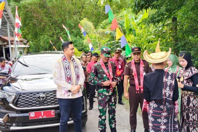 Sukses Digelar: Tim Dalops Dishub Pastikan Lalu Lintas Aman dan Parkir Teratur di TMMD Wedi Klaten