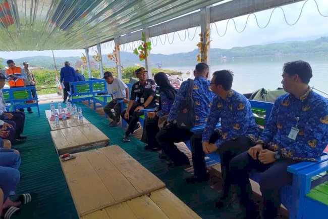 Pemeriksaan Kesiapan Operasional Sarana Transportasi Sungai Danau Rowo Jombor Sukses, Dinas Perhubungan Klaten Berkomitmen Jaga Keselamatan Transportasi Air