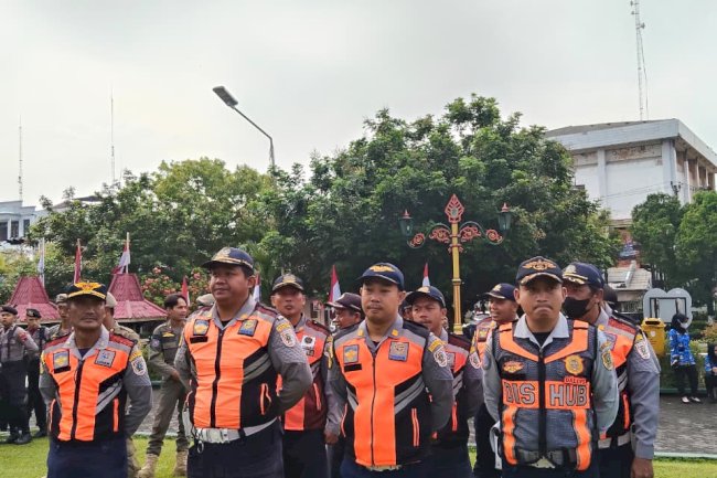 Semangat Kebangsaan Bersinar Terang: Dinas Perhubungan Klaten Hadir Penuh dalam Perayaan Hari Pahlawan 2025