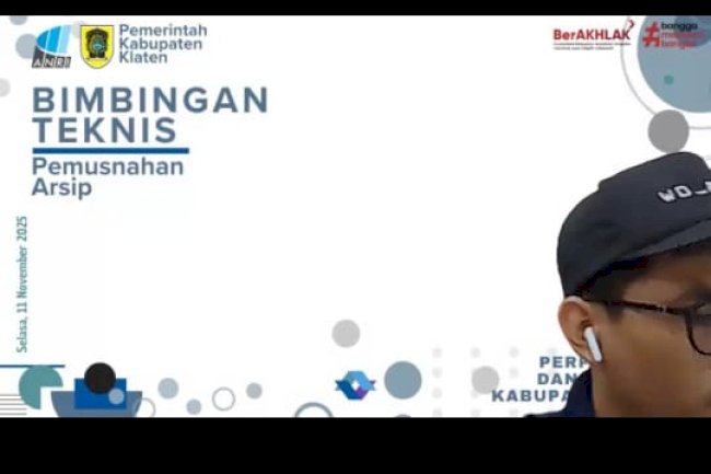 Tingkatkan Kompetensi Pengelola Arsip! Dinas Perhubungan Ikuti Bimtek Pemusnahan Arsip Daring Bersertifikat ANRI