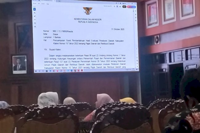 Dengarkan Aspirasi Publik, Dinas Perhubungan Hadir di Public Hearing DPRD Klaten