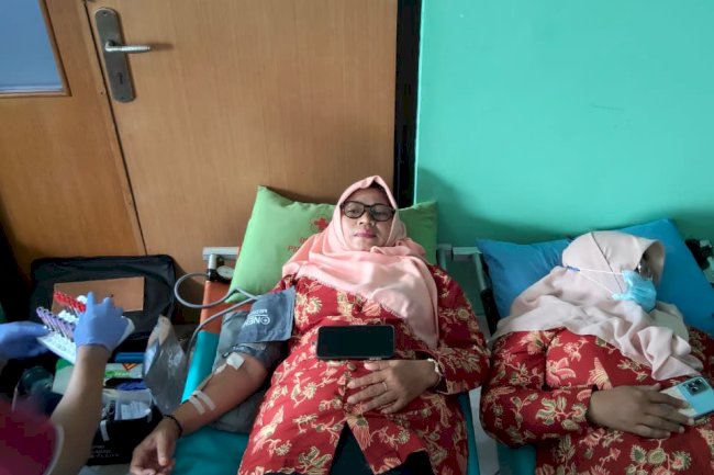 Pegawai Dinas Perhubungan Menjadi Pahlawan Kemanusiaan, Donor Darah Demi Menyelamatkan Nyawa dalam Perayaan HUT Dharma Wanita