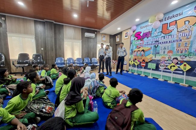 Belajar Lalu Lintas Sambil Bermain: Inovasi Dishub Klaten Ciptakan Generasi Sadar Berlalu Lintas