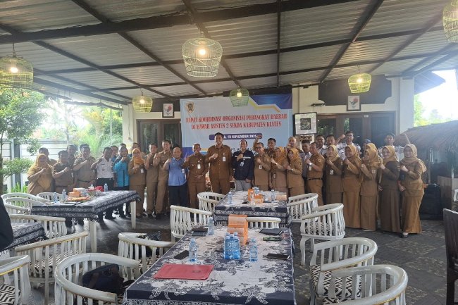 Optimalkan Kinerja Dinas: Dishub Klaten Aktif Berpartisipasi dalam Rakor Koordinasi Terpadu