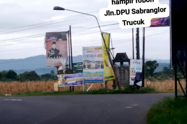 Lampu PJU Miring di Sabranglor Trucuk Diperbaiki Tim MRLL dan PJU, Penerangan Jalan yang Optimal Kembali Terwujud