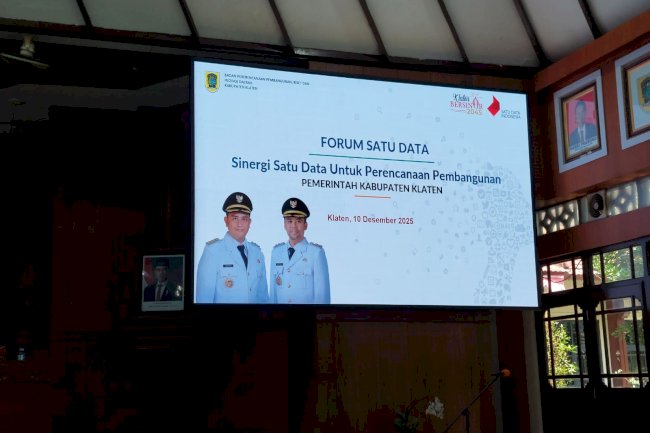 Data Jadi Senjata Andal Klaten: Forum Satu Data Rancang Strategi Pembangunan Berkelanjutan