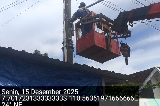 Perawatan Jaringan Pencahayaan Jalan Terus Ditingkatkan, Tim Teknis Tangani Korosi di Kawasan Basin