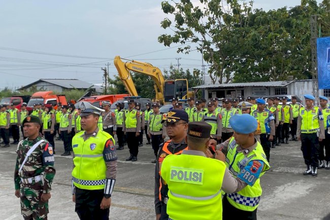 Siap Gaspol Amankan Nataru! Dishub Klaten Terjunkan Personel di Apel Gelar Pasukan Operasi Lilin Candi 2025