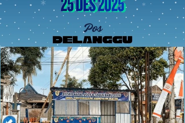 Posko Delanggu Siaga Penuh! Galih Sarwono Laporkan Arus Lalin Natal Ramai Lancar