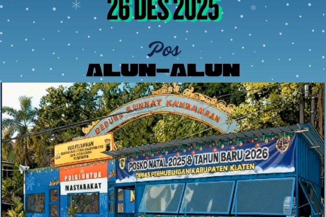 Alun-Alun Klaten Tetap Cuan! Utomo Konfirmasi Arus Wisata Ramai Lancar 