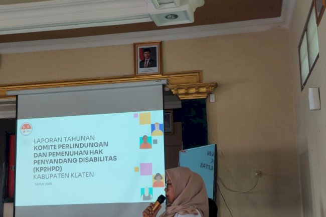 Laptah Komite Disabilitas 2025 : Kerja Keras Setahun untuk Klaten Inklusif