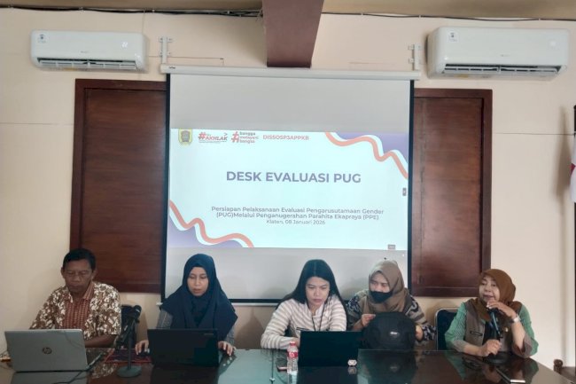 Desk Evaluasi PUG Klaten: Dishub Mantapkan Komitmen Gender Mainstreaming
