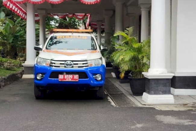 Kentut Laporkan Pengawalan AD 1 TRC Graha Bung Karno Aman Lancar!