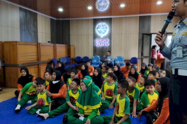 Anak ABK Juga Berhak Aman! SALUD Dishub Klaten Ciptakan Generasi Muda Peduli Lalu Lintas Sejak Dini