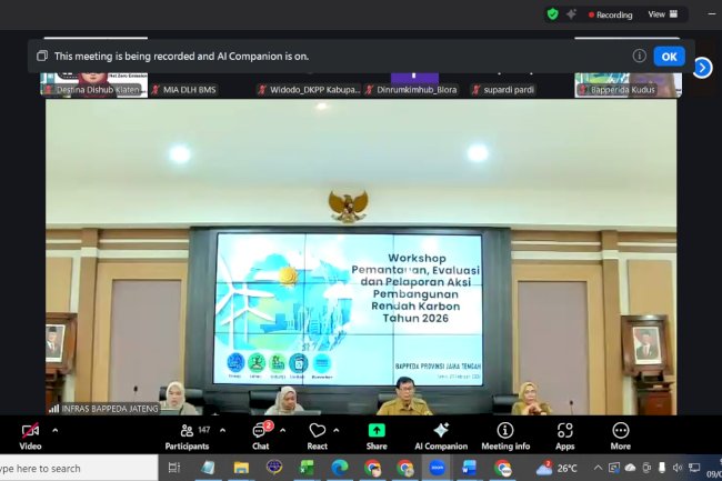 Dishub Klaten Ikut Workshop AKSARA 2026 , Aksi Nyata Kurangi Emisi Karbon Sektor Transportasi