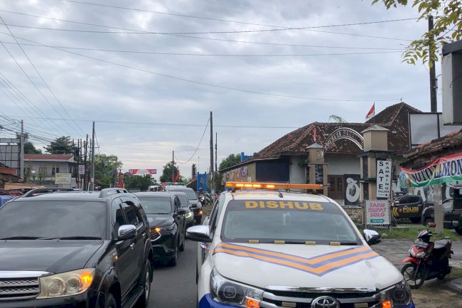 Dishub Kawal Bupati ke Kampung Ramadhan Mlinjon dan Penutupan KBMKB Mlese