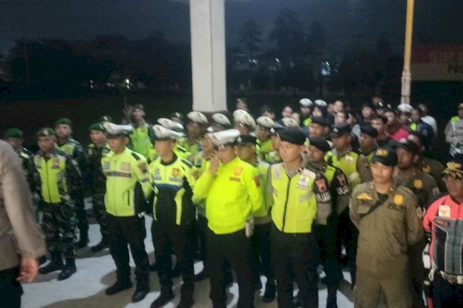 Patroli Gabungan Malam Ramadan! TNI-Polri-Dishub-Satpol PP Sisir 5 Rute Rawan Klaten 