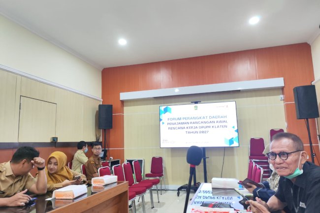 Dishub Klaten Hadiri FPD DPUPR: Intip Rp224,9 Miliar Rencana Infrastruktur Klaten 2027
