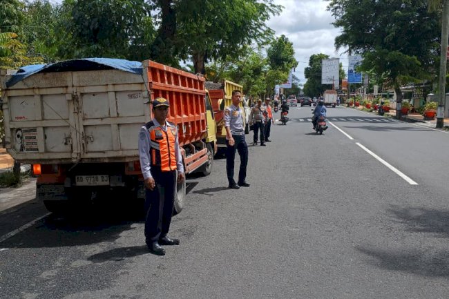Warga Lapor Lewat WA, Dishub Klaten Langsung Gerak! 4 Truk Galian C Ditindak di Jalur Dalam Kota