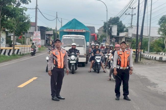 Ngabuburides Bareng Mas Bupati di GBK, Dishub Klaten Amankan Lalu Lintas dan Parkir