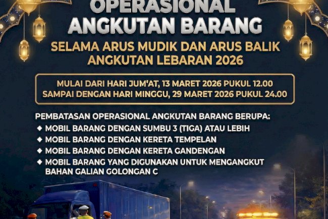 Pembatasan Angkutan Barang dan Galian C Selama Mudik Lebaran 2026 di Klaten