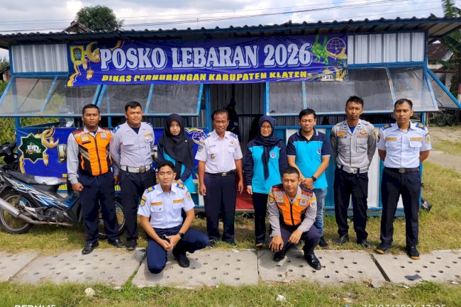 Real Check! Kepala Dishub Klaten Langsung Cek 5 Posko Lebaran 2026 di Hari Minggu