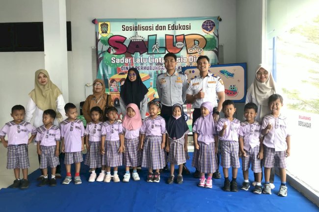 Serunya 13 Siswa TK Jajal CC Room Dishub Klaten