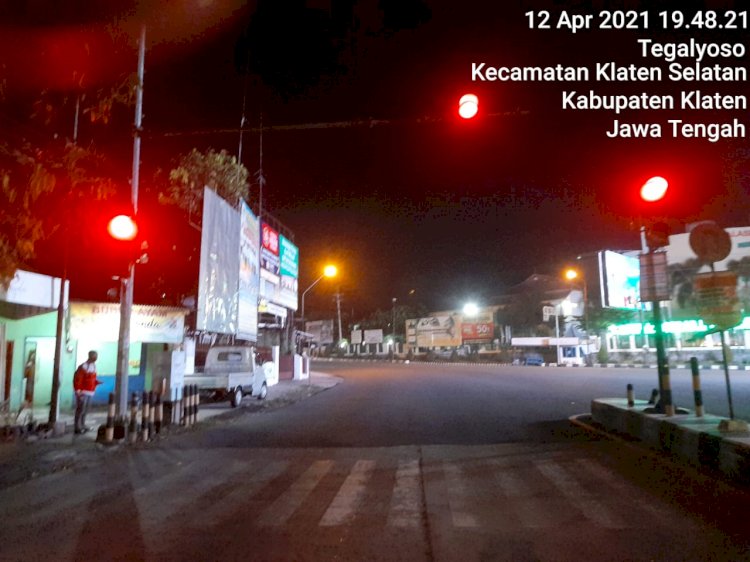 Giat Perbaikan Traffic Light Tegalyoso