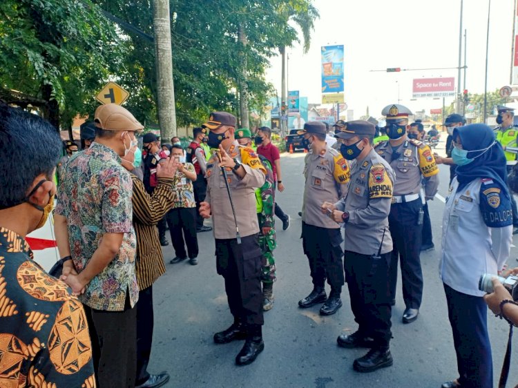 Giat Patroli Pengawalan Rombongan dari Setda Jateng