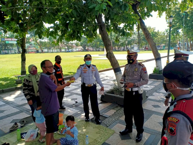 Giat Operasi Yustisi Pembagian Masker