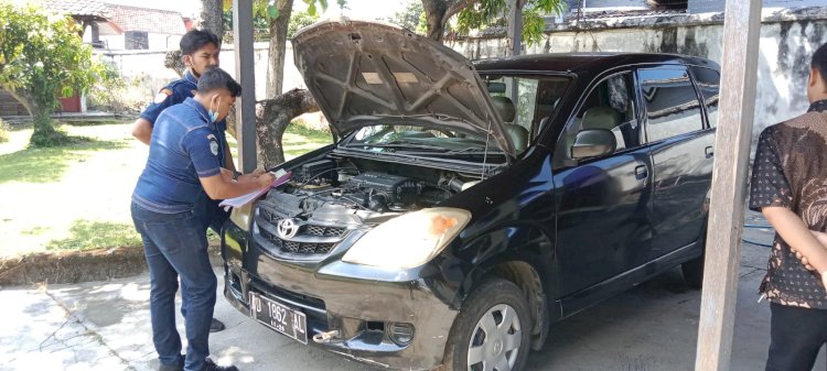 Pengujian Laik Kendaraan Lelang di KPU dan Bank Klaten