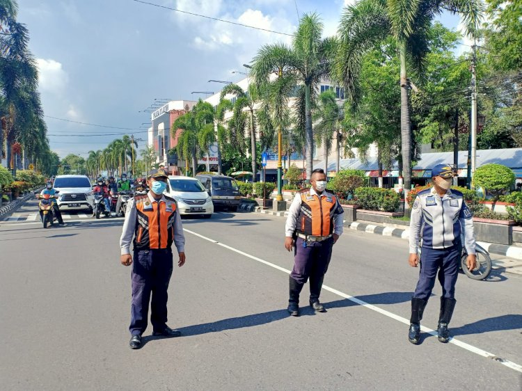 Giat PAM pemindahan PKL alun-alun Klaten