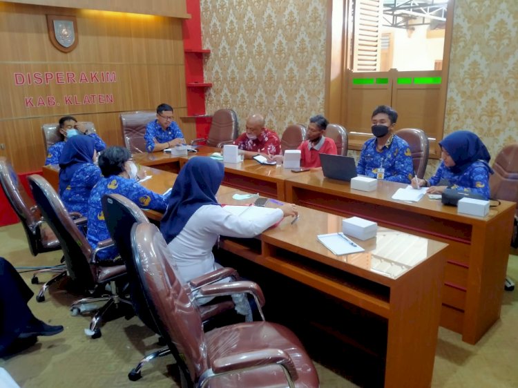 Rapat Persiapan Sosialisasi RTLH APBD tahun 2022