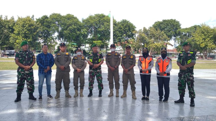  Pengamanan Pasca Revitalisasi Alun - Alun Klaten 