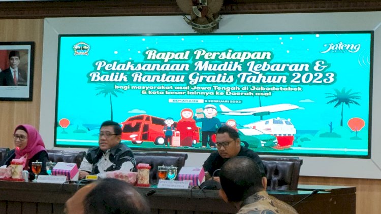 Rapat persiapan mudik lebaran