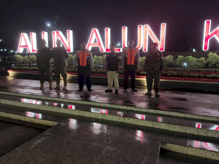  Kegiatan pengamanan Pasca Revitalisasi Alun Alun Klaten