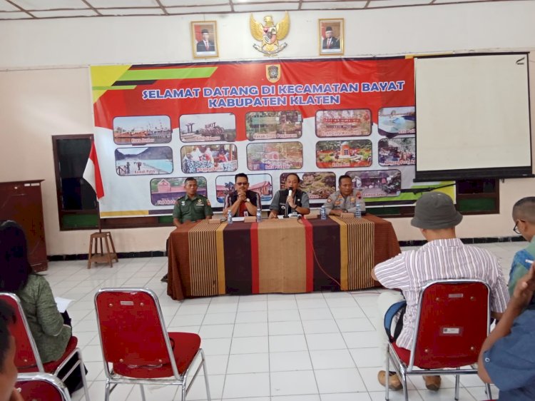 Rapat Koordinasi Sektor Penggalian Tanah Uruk