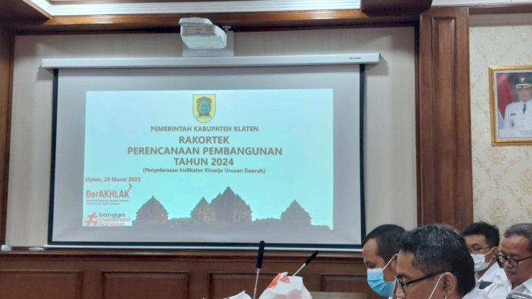 Rakortek Perencanaan Pembangunan Tahun 2024