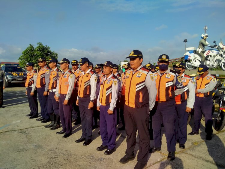  Apel Pergeseran Pasukan Dalam Rangka Pilkades Serentak Gelombang 1