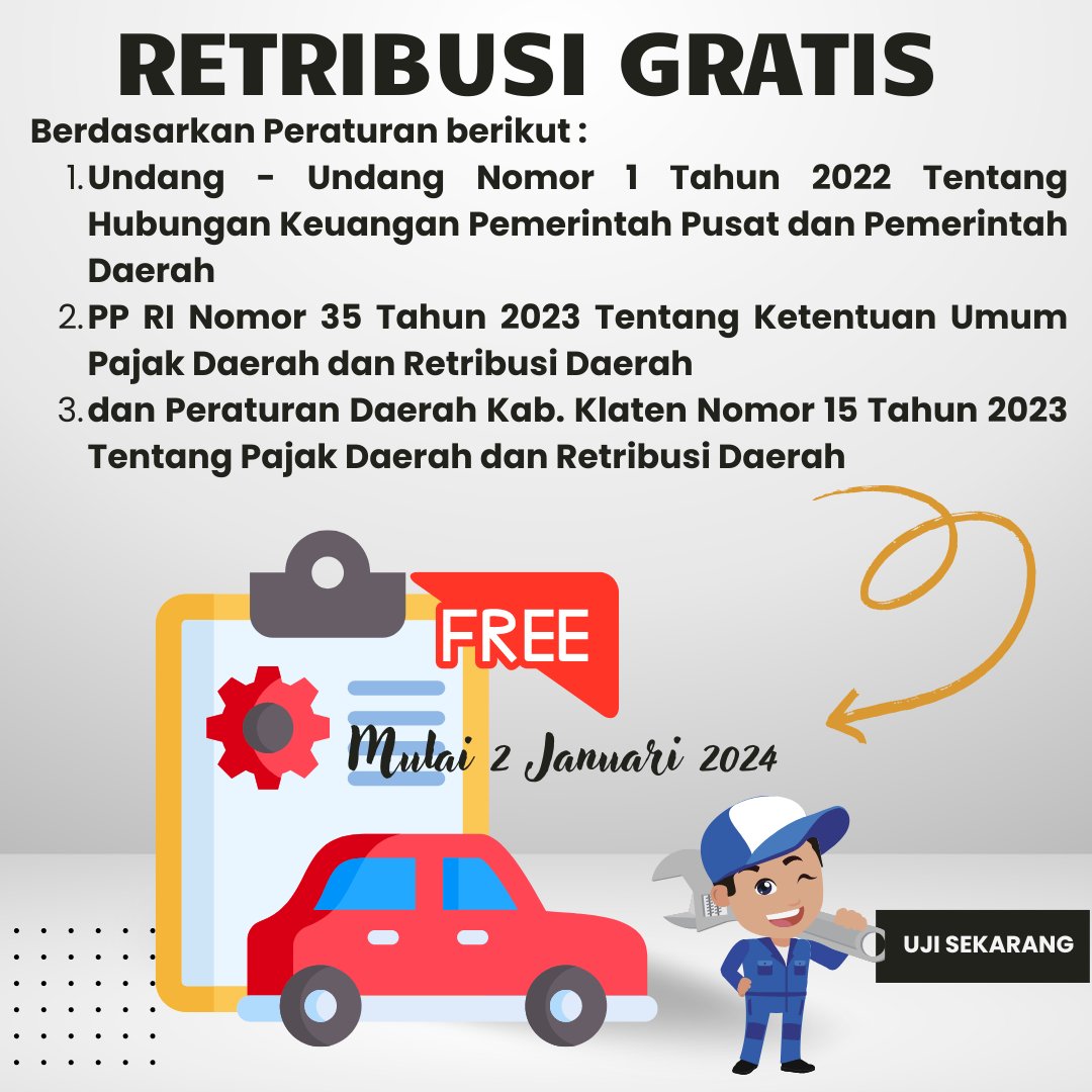 Retribusi Gratis