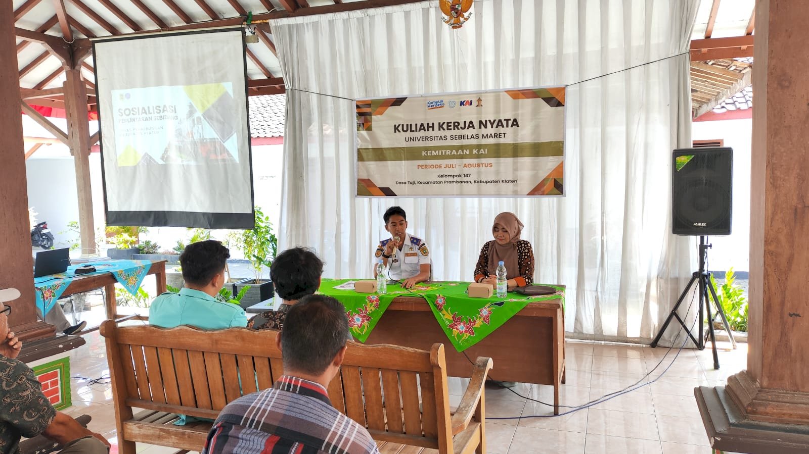 Perlintasan Sebidang Kalurahan Taji Prambanan