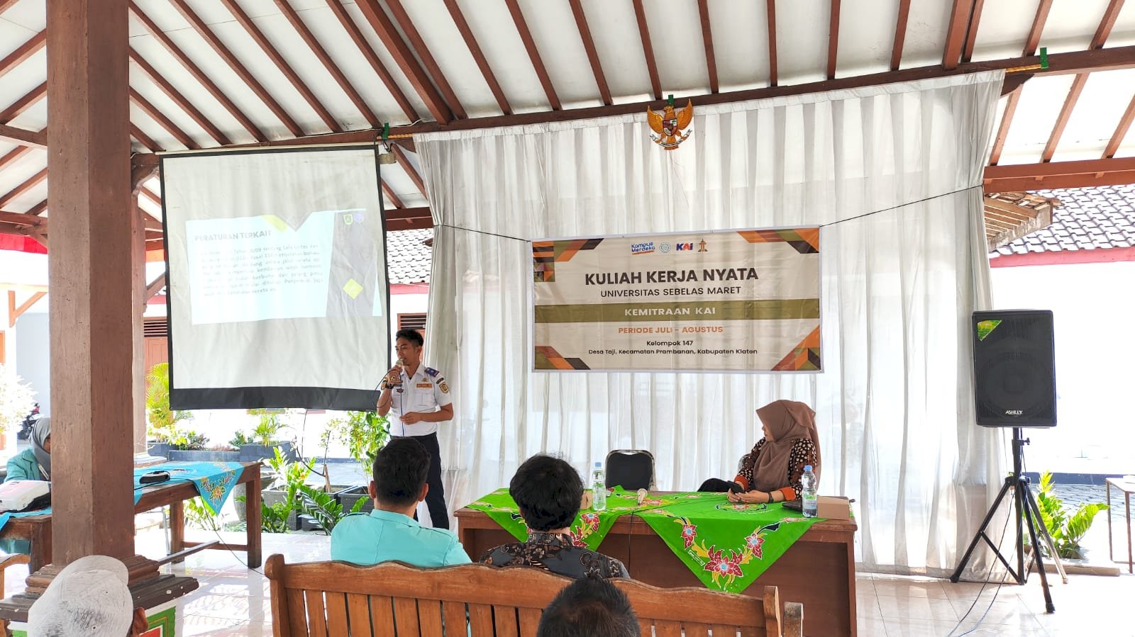 Perlintasan Sebidang Kalurahan Taji Prambanan