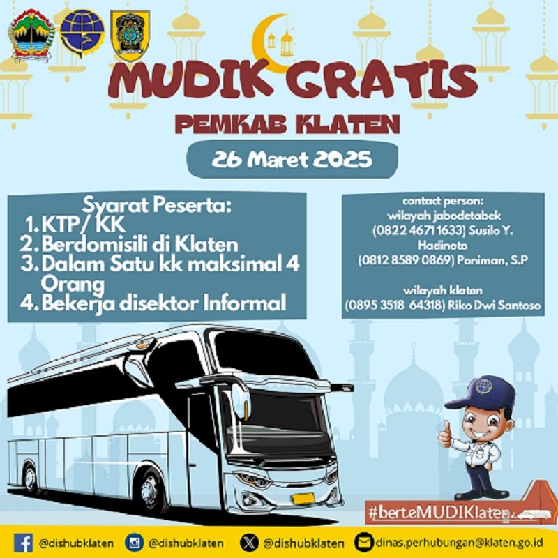 Mudik Gratis Lebaran 2025