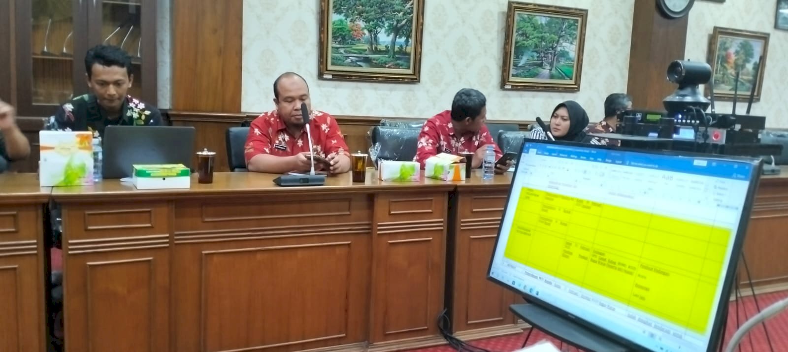 Penjemputan Bupati dan Wakil Bupati Tahun 2025