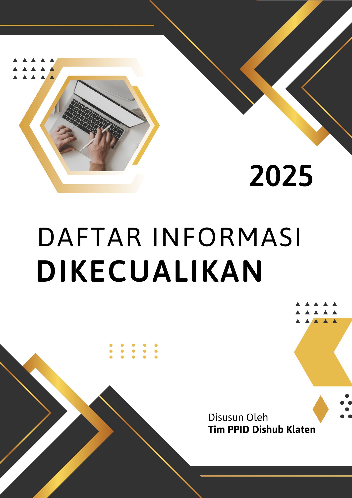 Dinas Perhubungan Kabupaten Klaten Rilis Daftar Informasi Dikecualikan Tahun 2025