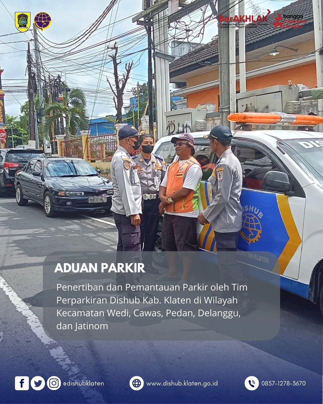 Parkir Tertib, Klaten Lebih Rapi: Dinas Perhubungan Tindaklanjuti Aduan Warga