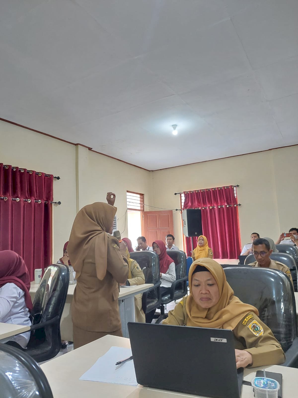 Pegawai Dishub Klaten Ikuti Sosialisasi dan Evaluasi Hasil Input Inovasi OPD